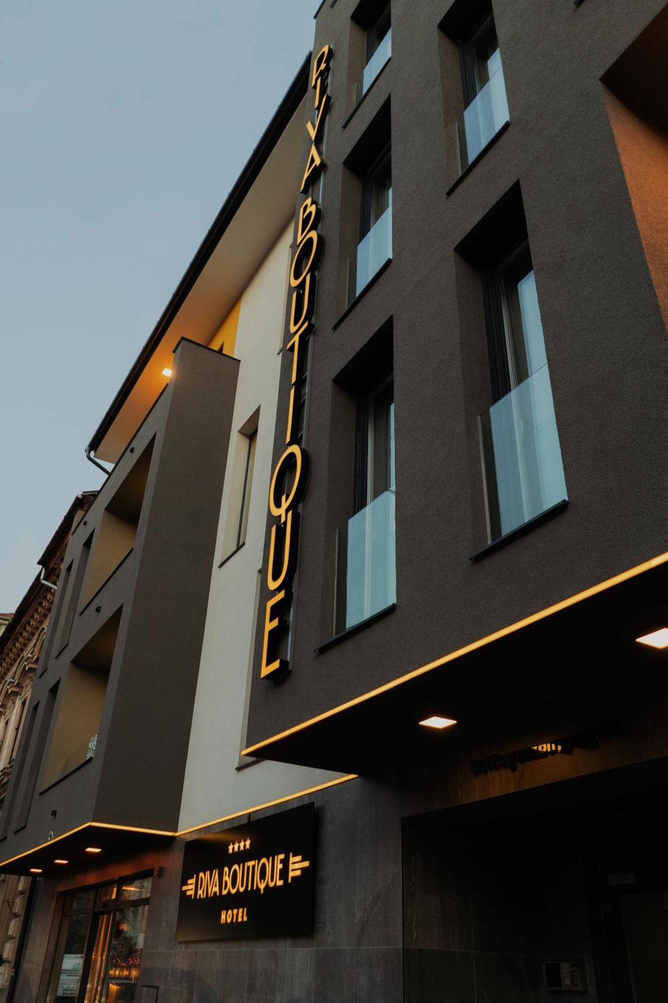 Riva Boutique Hotel Szeged Exterior foto