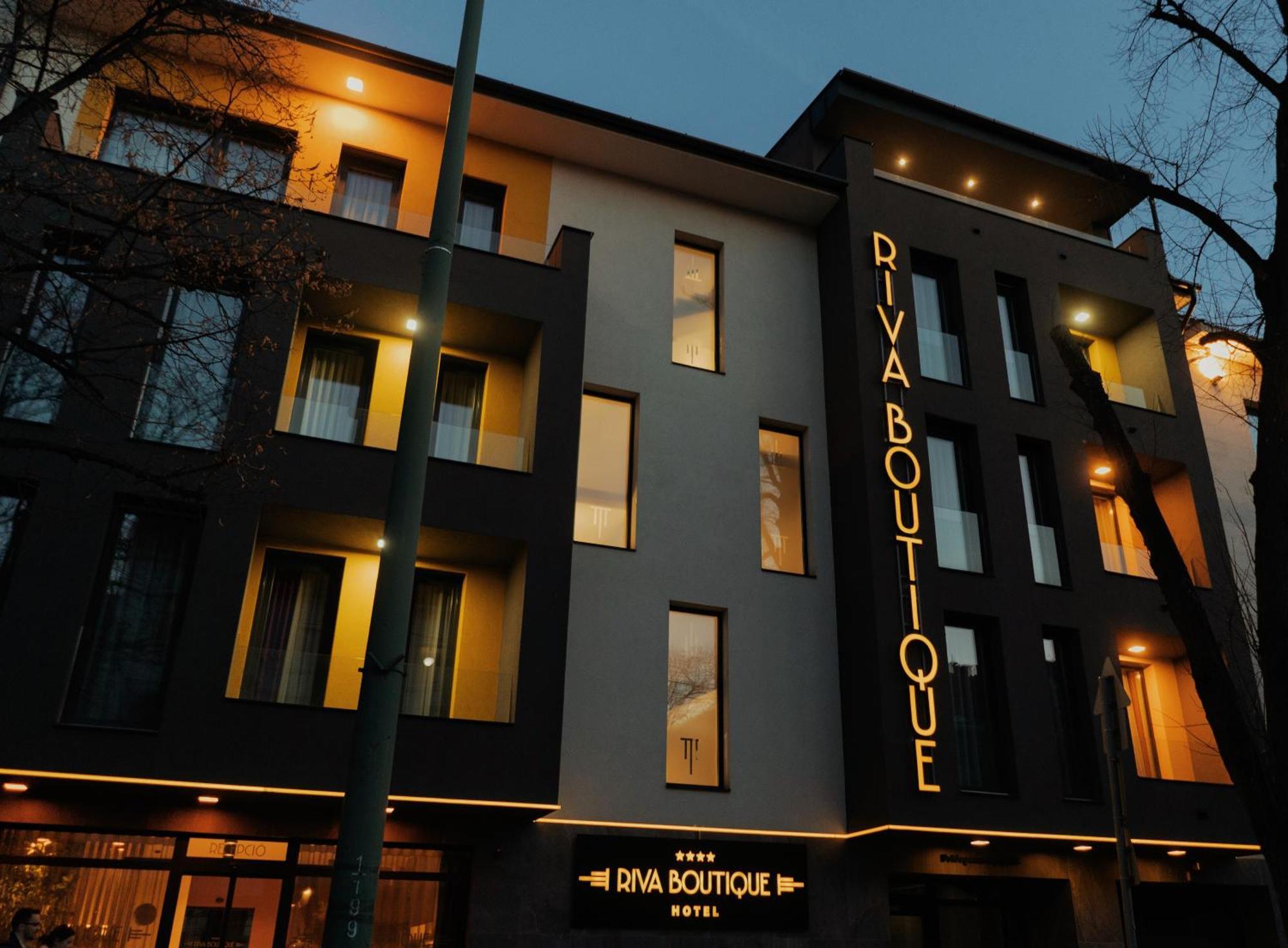 Riva Boutique Hotel Szeged Exterior foto